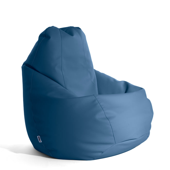 Pouf Poltrona Sacco Gigante BAG XXL Similpelle Mamba dim. 95 x 135 cm - Per ambiente Interno ed Esterno