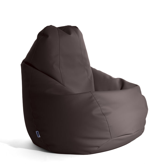 Pouf Poltrona Sacco Gigante BAG XXL Similpelle Mamba dim. 95 x 135 cm - Per ambiente Interno ed Esterno