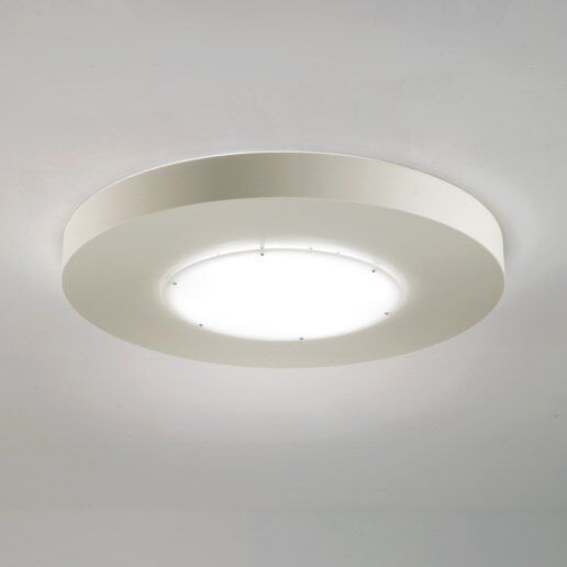 Circle 100 beige flu - Plafoniera da soffitto - NOIDESIGN