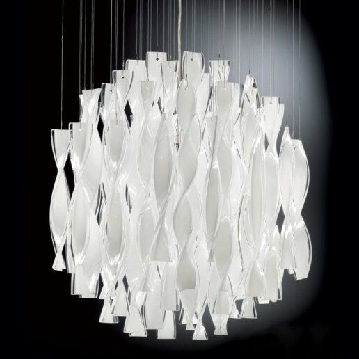 AURA 60 bianco foglia oro - Lampadari e sospensioni - AXO LIGHT