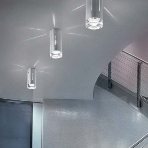 O-OPTIKAL 1 elemento h25 cm - Plafoniere da soffitto - SILLUX