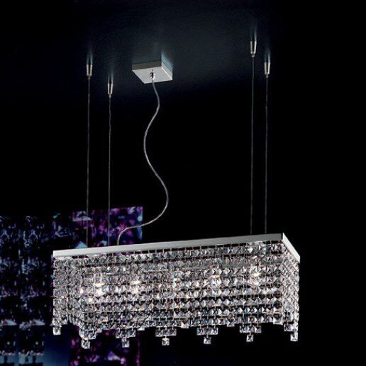 CRYSTAL L-75 x 22 - Lampadario, sospensione - FRATELLI BRAGA