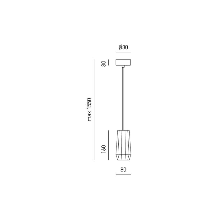 Jade - Lampadario a sospensione - GEA LUCE