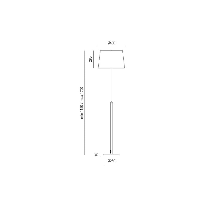 Suelo - Lampada da terra - GEA LUCE