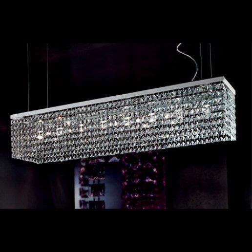 CRYSTAL L-115 x 22 - Lampadario, sospensione - FRATELLI BRAGA